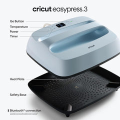 Cricut EasyPress 3 Smart Heat Press Machine