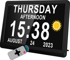 11.5 Inch Large Digital Calendar Day Clock