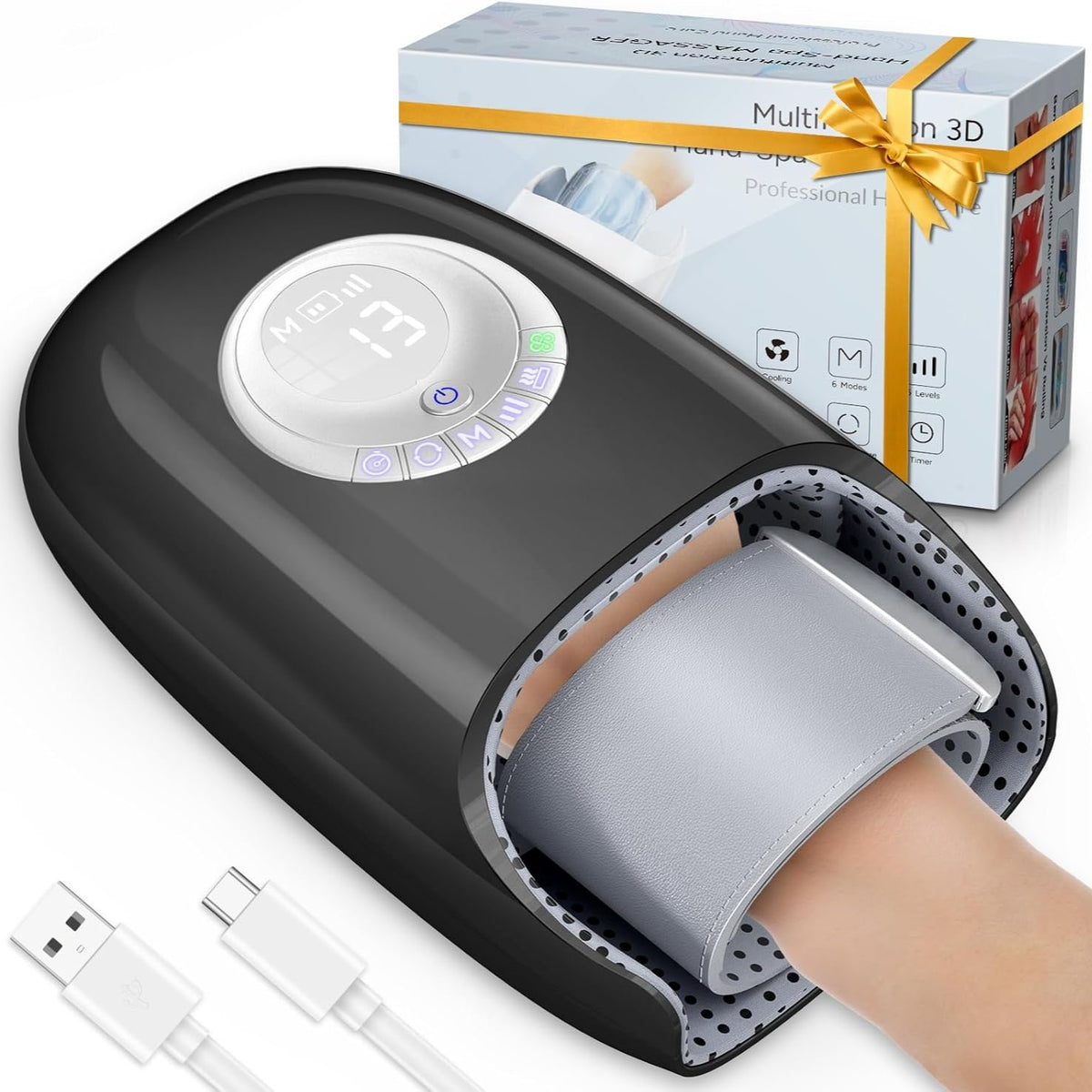 Hand Massager with Heat and Compression