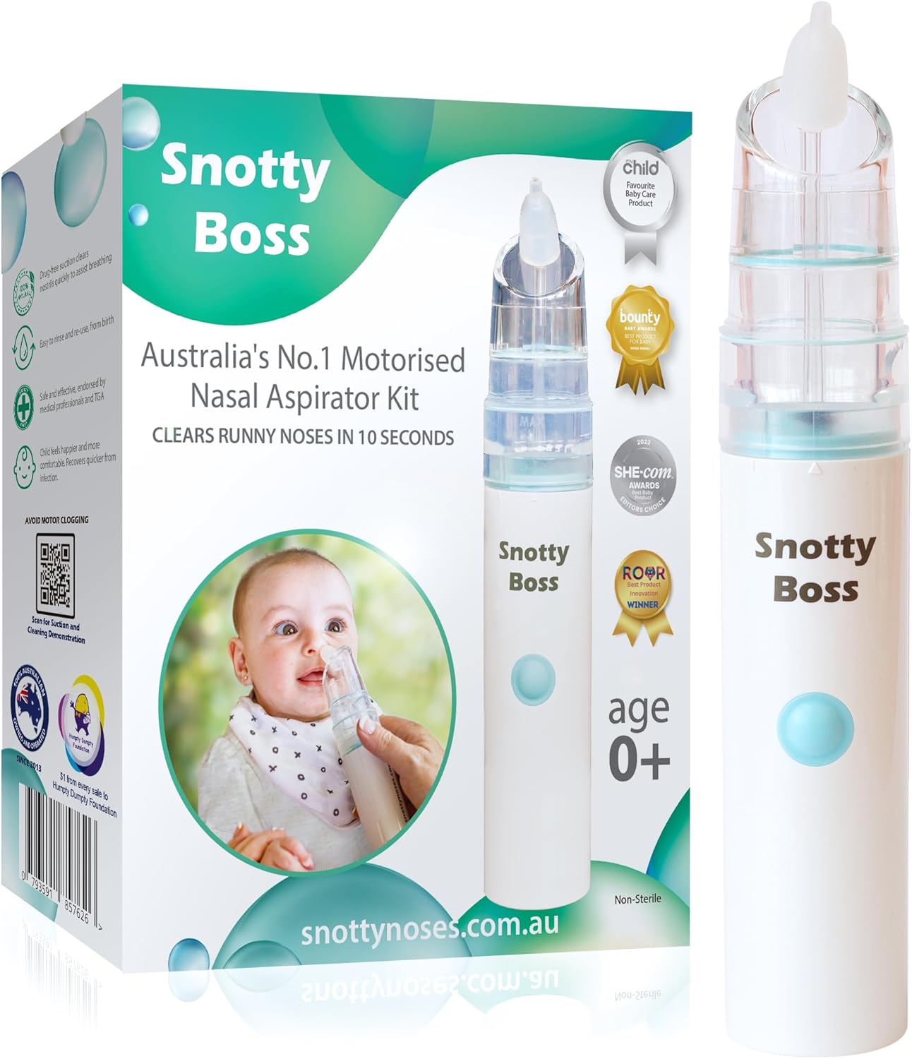 Snotty Boss Baby Nasal Aspirator