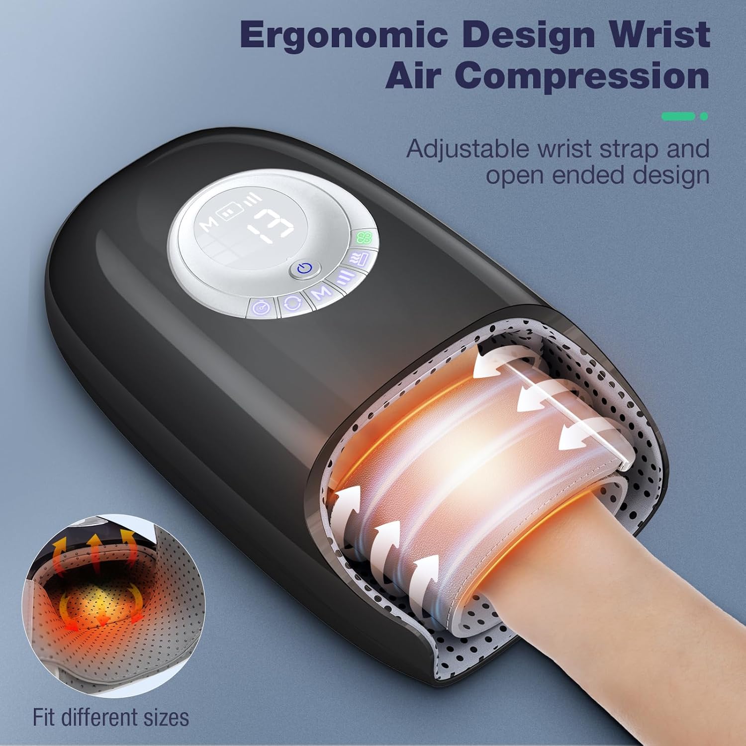 Hand Massager with Heat and Compression