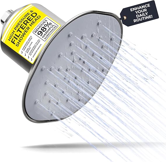 Afina High Pressure Filtered Shower Head