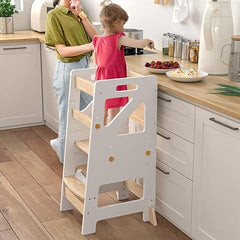 4-in-1 Toddler Kitchen Step Stool