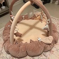 5-in-1 Convertible Baby Play Gym with 6 Toys